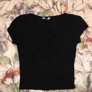 Black Crop Top